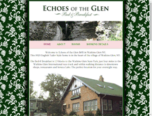 Tablet Screenshot of echoesoftheglen.com